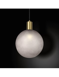 V-TAC E27 Пендел (D100*H25mm) Месинг+Опушено Сиво - 24133 - Цена | LEDs4economy 2