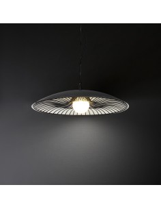 V-TAC G9 Пендел (D600*H90mm) Черно+Бяло - 24125 - Цена | LEDs4economy 2