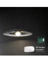 V-TAC G9 Пендел (D600*H90mm) Черно+Бяло - 24125 - 4