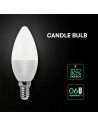V-TAC 6.5W LED Крушка Кендъл E14 CREE ЧИП 4000K - 2111216 - 4