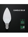 V-TAC 4.5W LED Крушка Кендъл E14 CREE ЧИП 4000K - 21425816 - 4