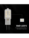 V-TAC LED Крушка - 1.1W G4 6500K - 24029 - 3