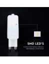 V-TAC LED Крушка - 2.2W G9 6500K - 24026 - 3