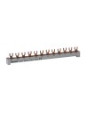 NOARK BBU 3L 10 M54 Шина, трифазна, 10mm, 63A, 54 модула (1m), виличен тип - 101448 - Цена | LEDs4economy
