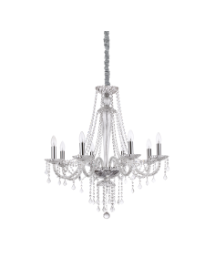 Ideal lux ® Полилей | AMADEUS SP8 | E14 max 8 x 40W | IP20 - 168777 - Цена | LEDs4economy