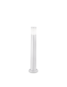 Ideal lux ® Градински стълб | ATENA PT1 BIANCO | E27 max 1 x 23W | IP55 - 198644 - Цена | LEDs4economy