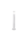 Ideal lux ® Градински стълб | ATENA PT1 BIANCO | E27 max 1 x 23W | IP55 - 198644 - Цена | LEDs4economy
