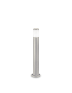 Ideal lux ® Градински стълб | ATENA PT1 GRIGIO | E27 max 1 x 23W | IP55 - 198637 - Цена | LEDs4economy