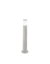 Ideal lux ® Градински стълб | ATENA PT1 GRIGIO | E27 max 1 x 23W | IP55 - 198637 - Цена | LEDs4economy