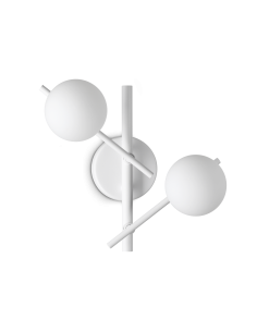 Ideal lux ® Аплик | ATLAS AP2 BIANCO | G9 max 2 x 4W | IP20 - 352008 - Цена | LEDs4economy