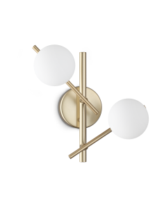 Ideal lux ® Аплик | ATLAS AP2 ORO | G9 max 2 x 4W | IP20 - 365084 - Цена | LEDs4economy