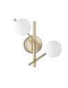 Ideal lux ® Аплик | ATLAS AP2 ORO | G9 max 2 x 4W | IP20 - 365084 - Цена | LEDs4economy