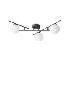 Ideal lux ® Плафон | ATLAS PL3 NERO | G9 max 3 x 4W | IP20 - 311357 - Цена | LEDs4economy