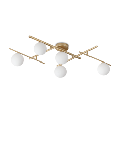 Ideal lux ® Плафон | ATLAS PL5 ORO | G9 max 5 x 4W | IP20 - 311364 - Цена | LEDs4economy