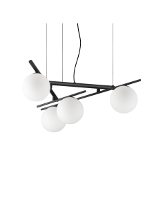 Ideal lux ® Полилей | ATLAS SP4 NERO | G9 max 4 x 4W | IP20 - 365091 - Цена | LEDs4economy