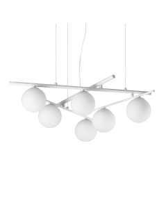 Ideal lux ® Полилей | ATLAS SP6 BIANCO | G9 max 6 x 4W | IP20 - 352053 - Цена | LEDs4economy