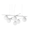 Ideal lux ® Полилей | ATLAS SP6 BIANCO | G9 max 6 x 4W | IP20 - 352053 - Цена | LEDs4economy
