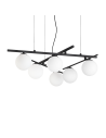 Ideal lux ® Полилей | ATLAS SP6 NERO | G9 max 6 x 4W | IP20 - 365114 - Цена | LEDs4economy