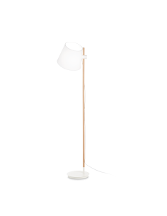 Ideal lux ® Лампион | AXEL PT1 BIANCO | E27 max 1 x 60W | IP20 - 272245 - Цена | LEDs4economy