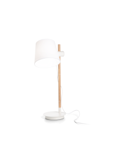 Ideal lux ® Настолна лампа | AXEL TL1 BIANCO | E27 max 1 x 60W | IP20 - 282091 - Цена | LEDs4economy