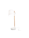 Ideal lux ® Настолна лампа | AXEL TL1 BIANCO | E27 max 1 x 60W | IP20 - 282091 - Цена | LEDs4economy