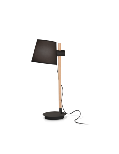 Ideal lux ® Настолна лампа | AXEL TL1 NERO | E27 max 1 x 60W | IP20 - 272238 - Цена | LEDs4economy