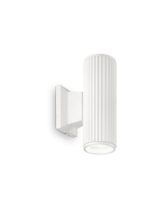 Ideal lux ® Аплик | BASE AP2 BIANCO | GU10 max 2 x 28W | IP44 - 129457 - Цена | LEDs4economy