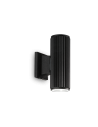 Ideal lux ® Аплик | BASE AP2 NERO | GU10 max 2 x 28W | IP44 - 129433 - Цена | LEDs4economy