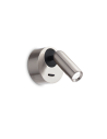 Ideal lux ® Аплик | BEAN AP ROUND NICKEL | LED 3W | IP20 - 260631 - Цена | LEDs4economy