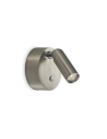 Ideal lux ® Аплик | BEAN AP ROUND RECHARGEABLE NICKEL | LED 3W | IP20 - 364810 - Цена | LEDs4economy