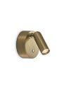 Ideal lux ® Аплик | BEAN AP ROUND RECHARGEABLE OTTONE | LED 3W | IP20 - 350264 - Цена | LEDs4economy
