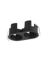 Ideal lux ® Луничка | BEYOND CORNICE CON BORDO DOPPIA 10W NERO | - 370026 - Цена | LEDs4economy