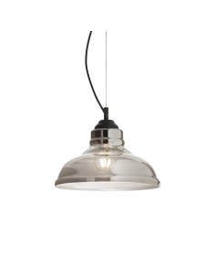 Ideal lux ® Пендел | BISTRO' SP1 PLATE FUME' | E27 max 1 x 60W | IP20 - 112343 - Цена | LEDs4economy