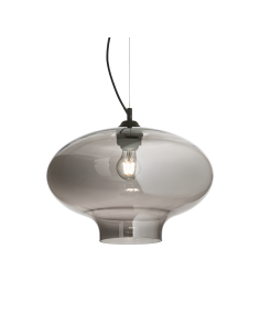 Ideal lux ® Пендел | BISTRO' SP1 ROUND FUME' | E27 max 1 x 60W | IP20 - 120904 - Цена | LEDs4economy