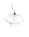 Ideal lux ® Пендел | BISTRO' SP1 ROUND TRASPARENTE | E27 max 1 x 60W | IP20 - 120898 - Цена | LEDs4economy