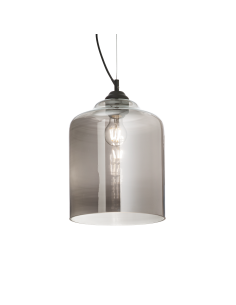 Ideal lux ® Пендел | BISTRO' SP1 SQUARE FUME' | E27 max 1 x 60W | IP20 - 112312 - Цена | LEDs4economy