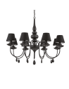 Ideal lux ® Полилей | BLANCHE SP8 NERO | E14 max 8 x 40W | IP20 - 111896 - Цена | LEDs4economy