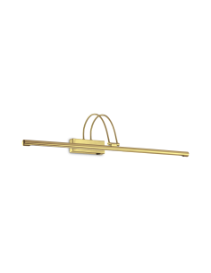 Ideal lux ® Аплик | BOW AP D76 OTTONE | LED 8W | IP20 - 121130 - Цена | LEDs4economy