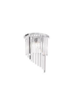 Ideal lux ® Аплик | CARLTON AP3 CROMO | E14 max 3 x 40W | IP20 - 168913 - Цена | LEDs4economy