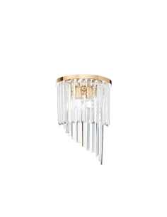 Ideal lux ® Аплик | CARLTON AP3 ORO | E14 max 3 x 40W | IP20 - 213491 - Цена | LEDs4economy