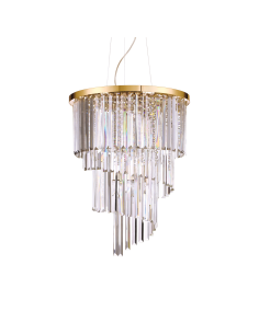 Ideal lux ® Полилей | CARLTON SP12 ORO | E14 max 12 x 40W | IP20 - 213521 - Цена | LEDs4economy