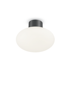 Ideal lux ® Плафон | CLIO MPL1 ANTRACITE | E27 max1 x 42W | IP44 - 148861 - Цена | LEDs4economy