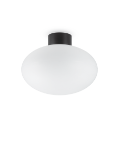 Ideal lux ® Плафон | CLIO MPL1 NERO | E27 max1 x 42W | IP44 - 148878 - Цена | LEDs4economy
