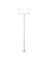 Ideal lux ® Градински стълб | CLIO MPT2 BIANCO | E27 max2 x 42W | IP44 - 249506 - Цена | LEDs4economy
