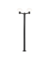Ideal lux ® Градински стълб | CLIO MPT2 NERO | E27 max2 x 42W | IP44 - 249520 - Цена | LEDs4economy