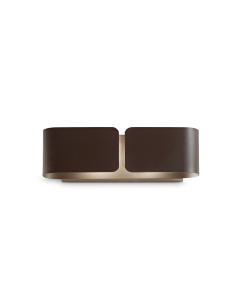 Ideal lux ® Аплик | CLIP AP2 SMALL COFFEE | E27 max 2 x 60W | IP20 - 187365 - Цена | LEDs4economy