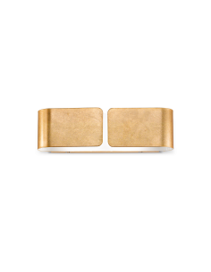 Ideal lux ® Аплик | CLIP AP2 SMALL ORO | E27 max 2 x 60W | IP20 - 088266 - Цена | LEDs4economy