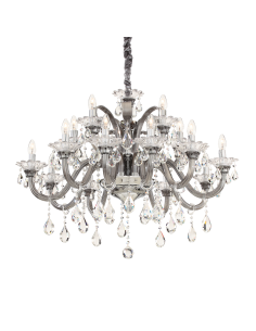 Ideal lux ® Полилей | COLOSSAL SP15 GRIGIO | E14 max 15 x 40W | IP20 - 081526 - Цена | LEDs4economy