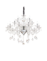 Ideal lux ® Полилей | COLOSSAL SP15 TRASPARENTE | E14 max 15 x 40W | IP20 - 114170 - Цена | LEDs4economy