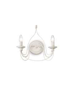 Ideal lux ® Аплик | CORTE AP2 BIANCO | E14 max 2 x 40W | IP20 - 028460 - Цена | LEDs4economy